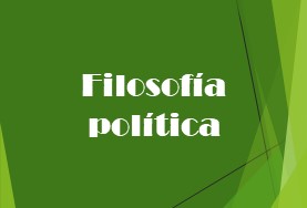 Filosofía política